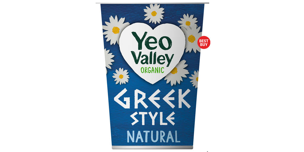 Yeo Valley Organic Greek Style Natural Yogurt