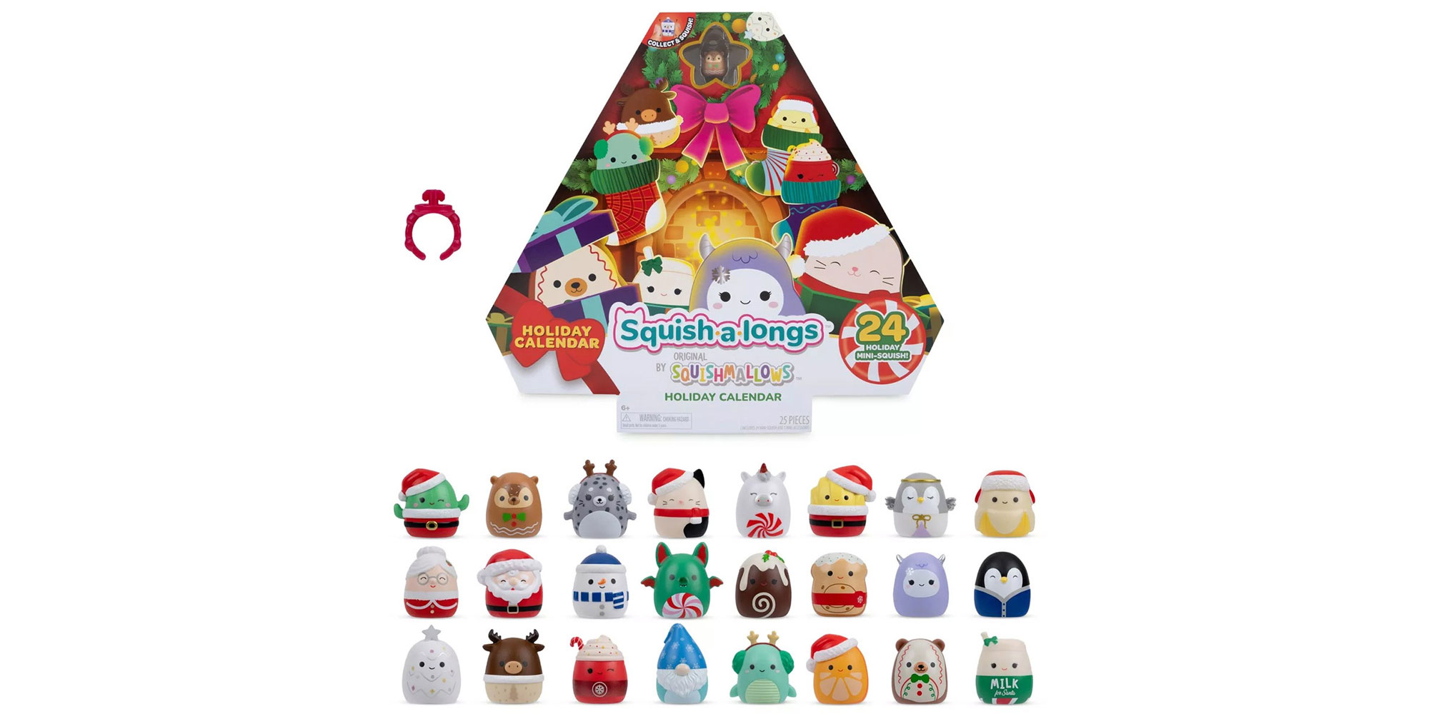 Squishmallows Squish-a-longs Wave 7 Advent Calendar