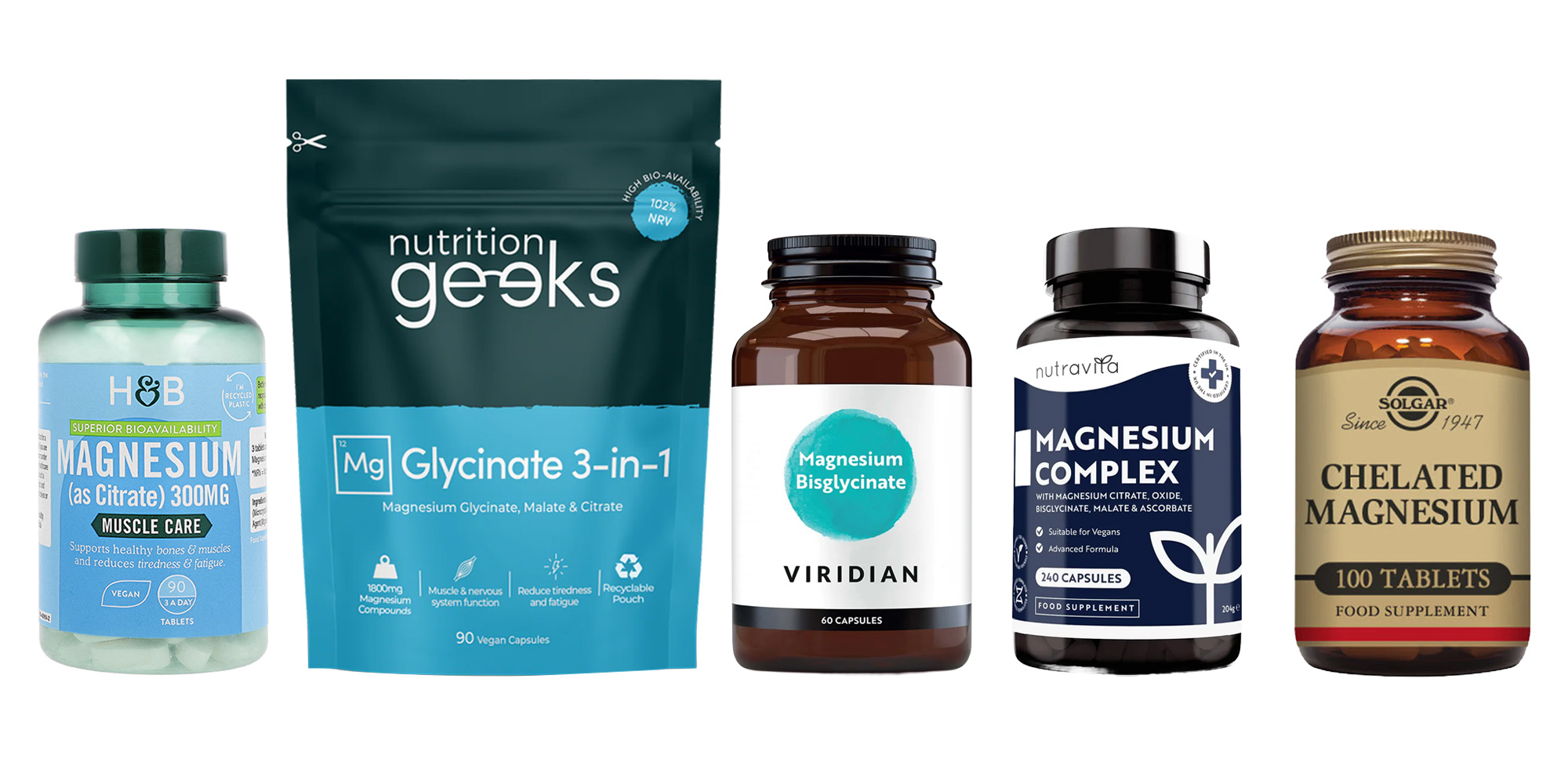 Some of the popular magnesium supplement brands