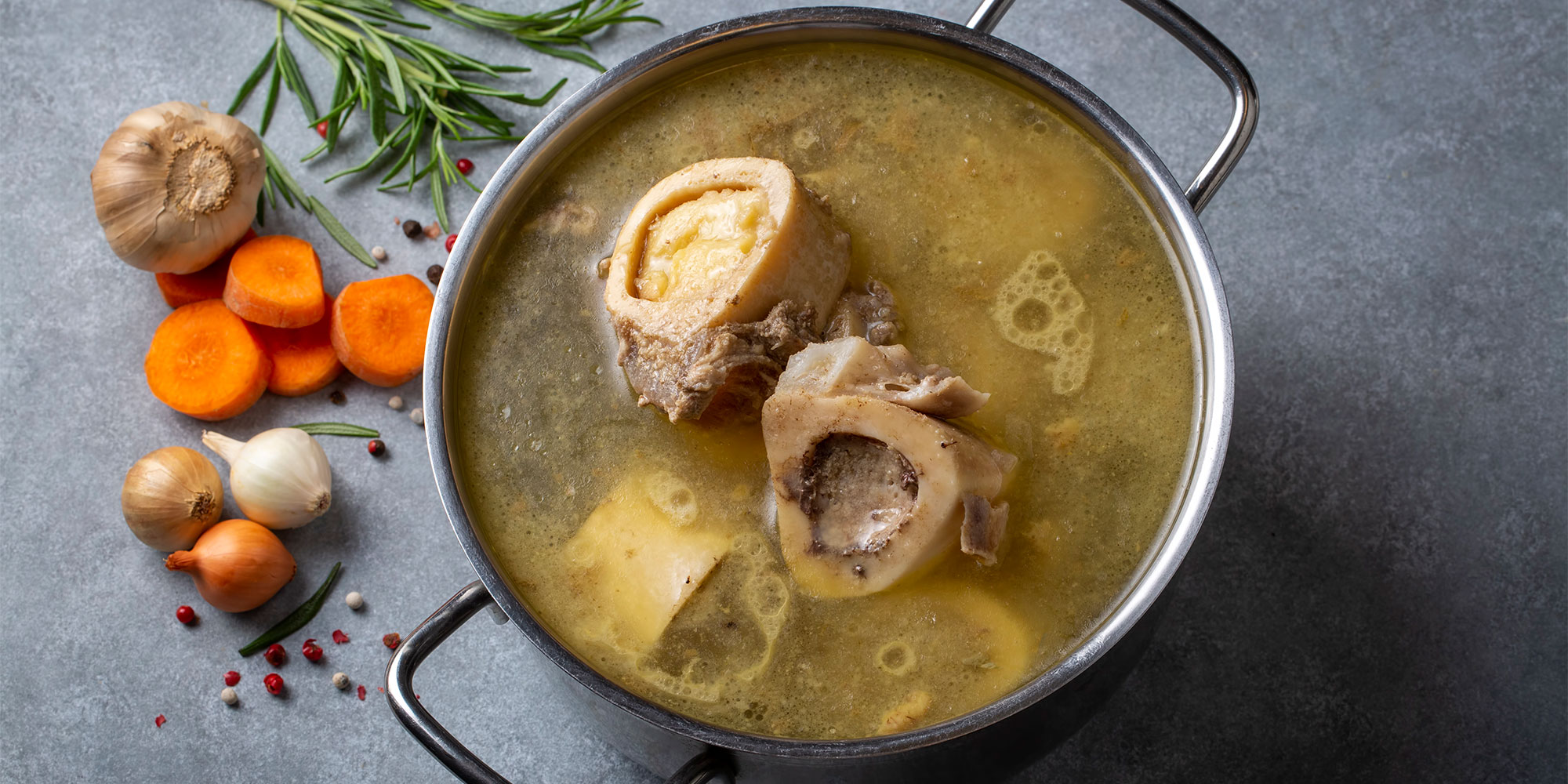 Beef bone broth