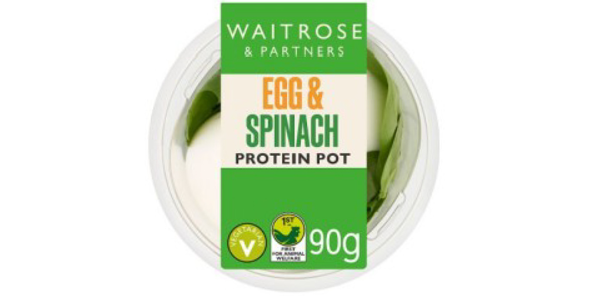 Egg and Spinach protein pot recall