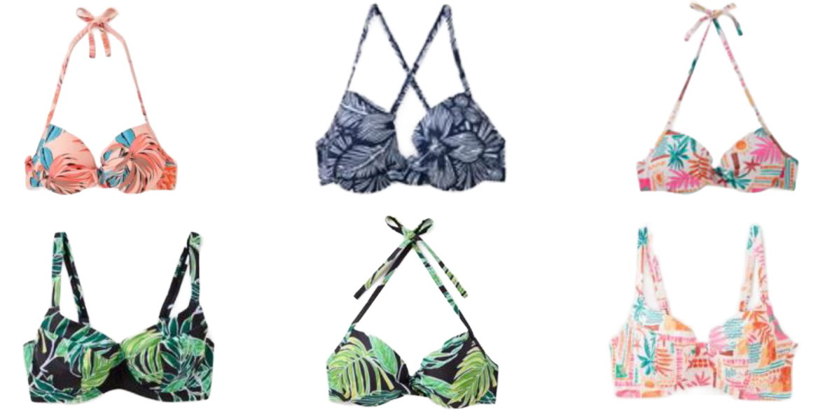 Recalled Matalan bikini tops