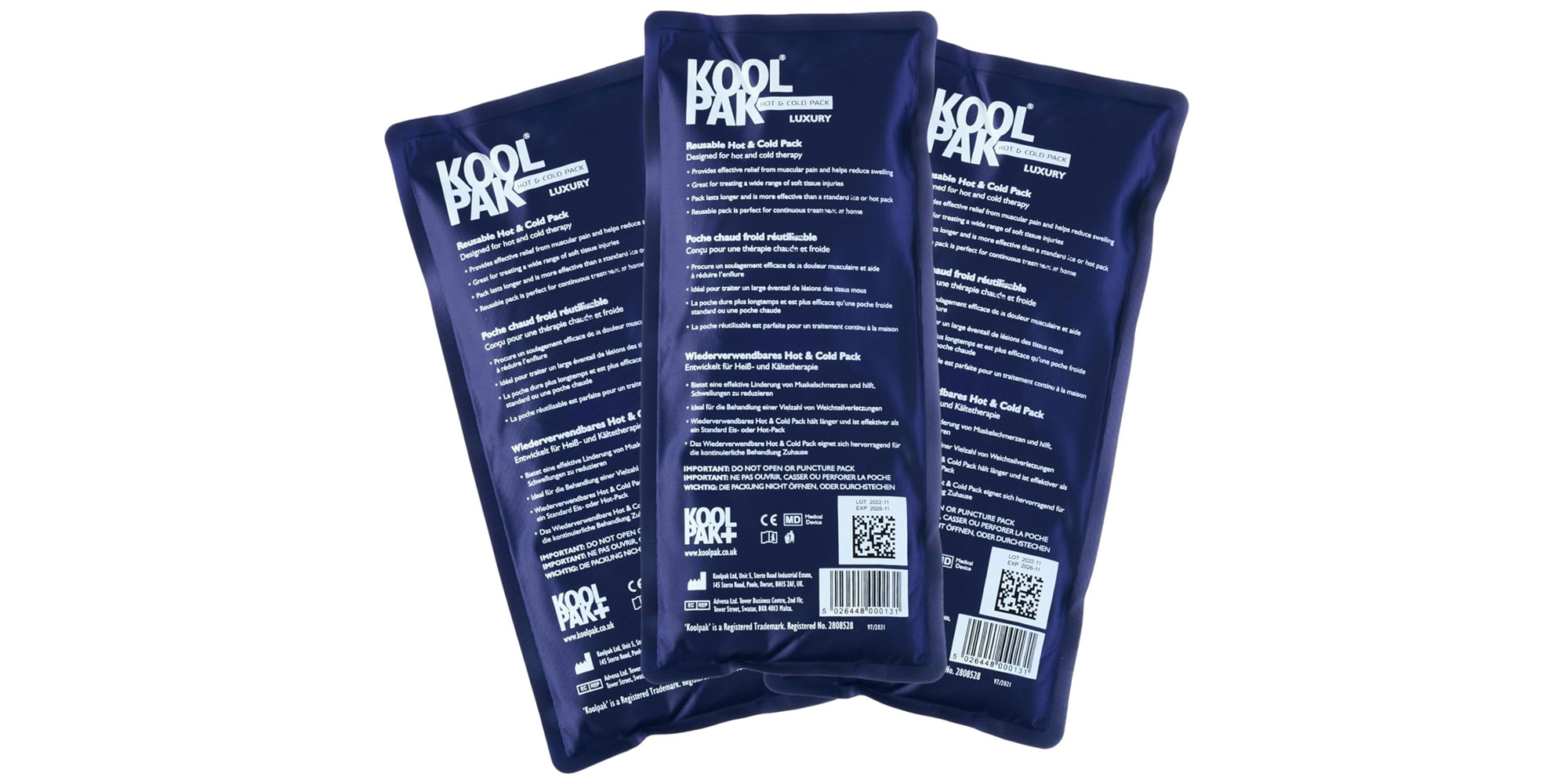 Koolpak Reusable Cold Packs