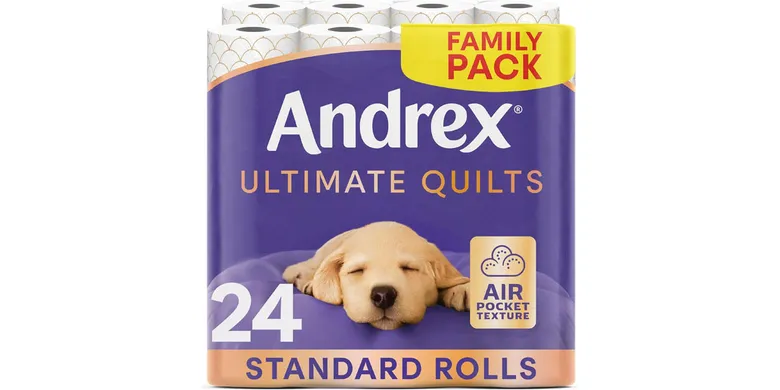Andrex Ultimate Quilt Toilet Roll (pack of 24)
