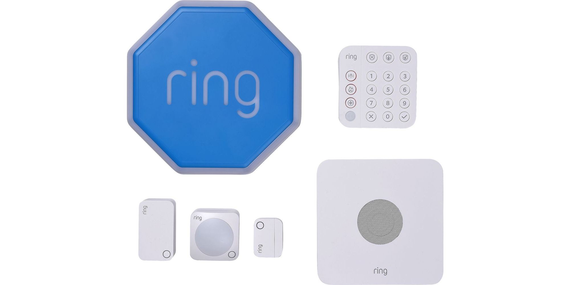 Ring 5 Piece Kit (Second Generation) with Outdoor Siren