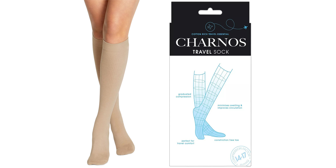 Charnos Travel Flight Socks