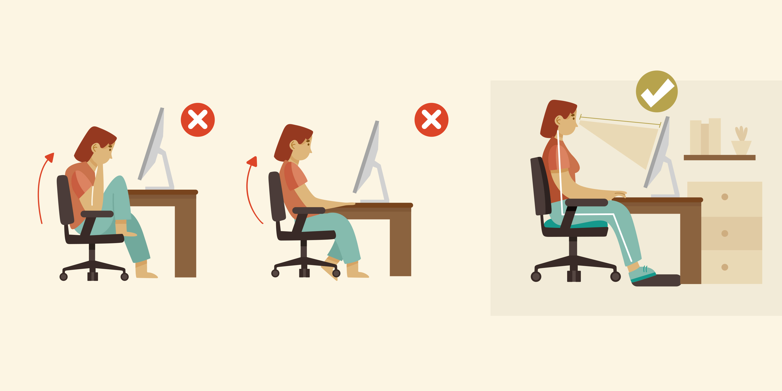 Are you sitting correctly? Poor posture can affect your wellbeing