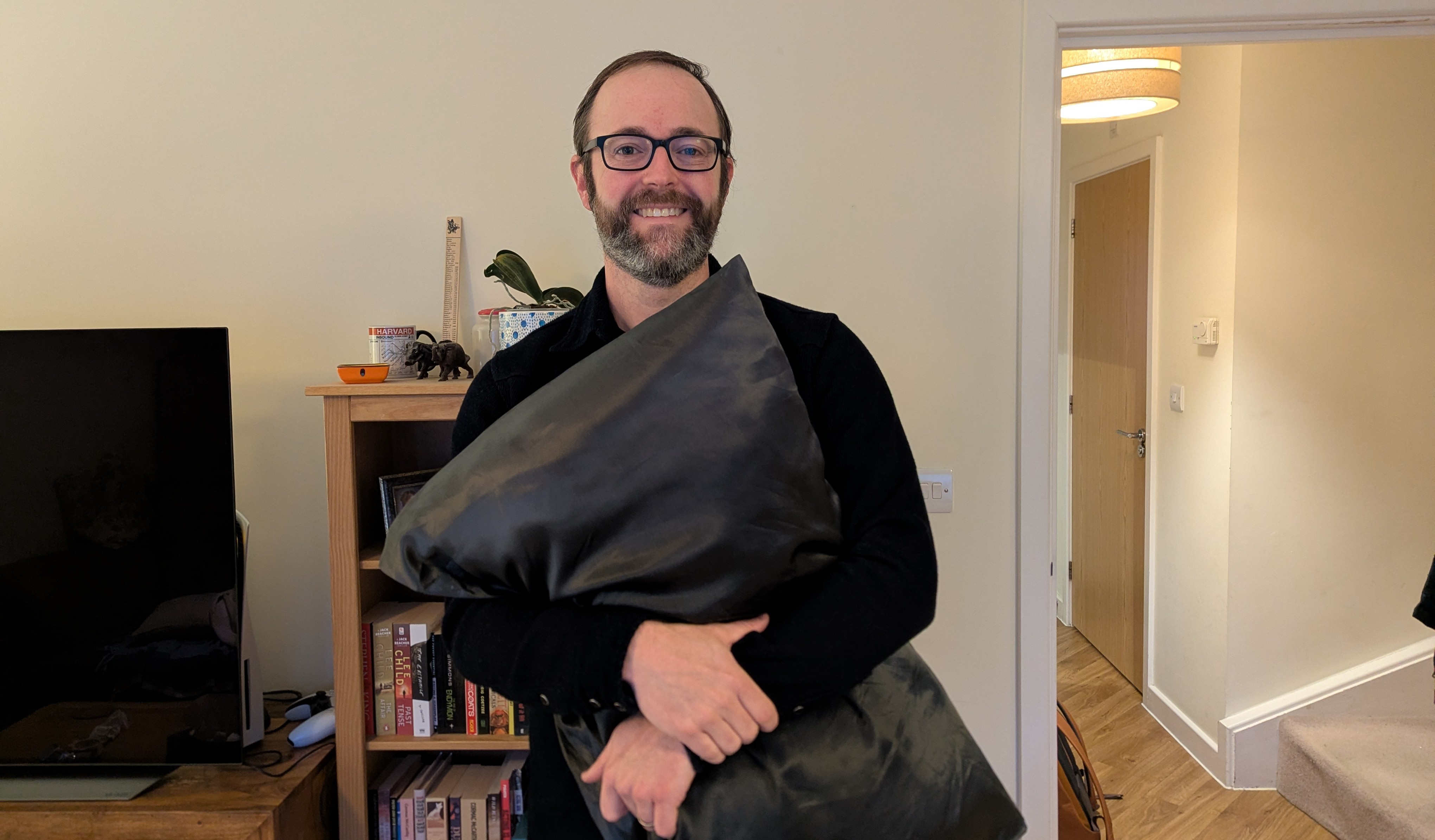 James Aitchison silk pillowcase