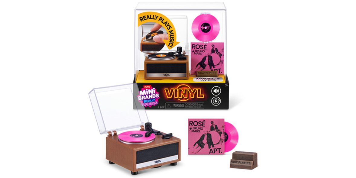 ZURU Mini Brands Really Works Vinyl Playset