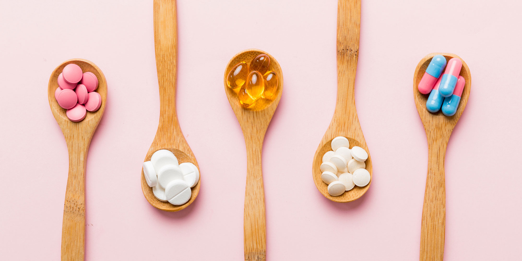A range of different supplements 