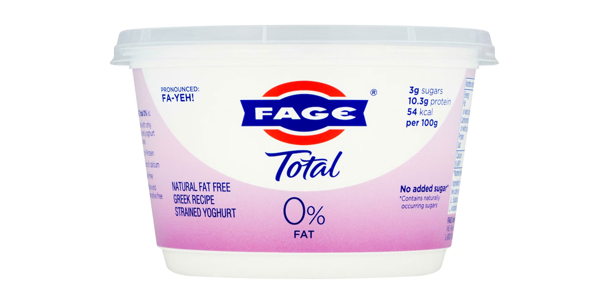 Fage Total 0% Fat Greek Recipe Yoghurt