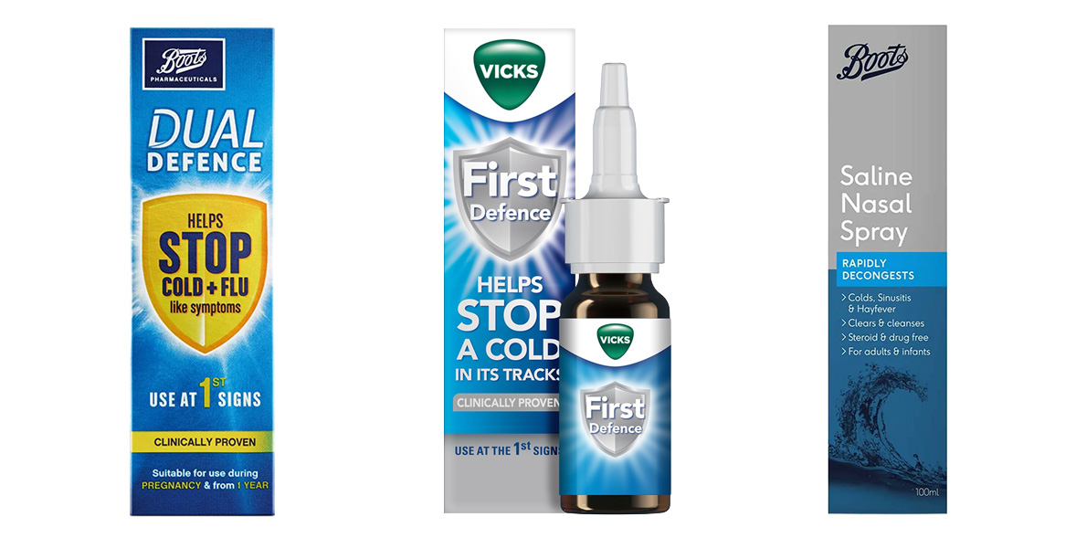 Antiviral nose sprays line-up