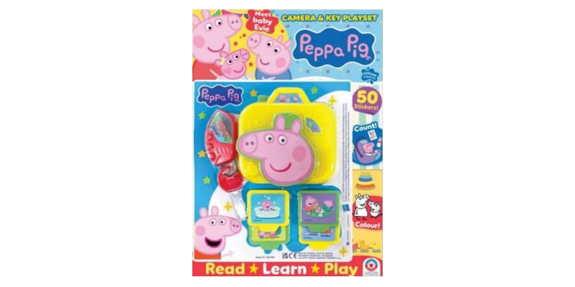 Peppa Pig recalled magazine