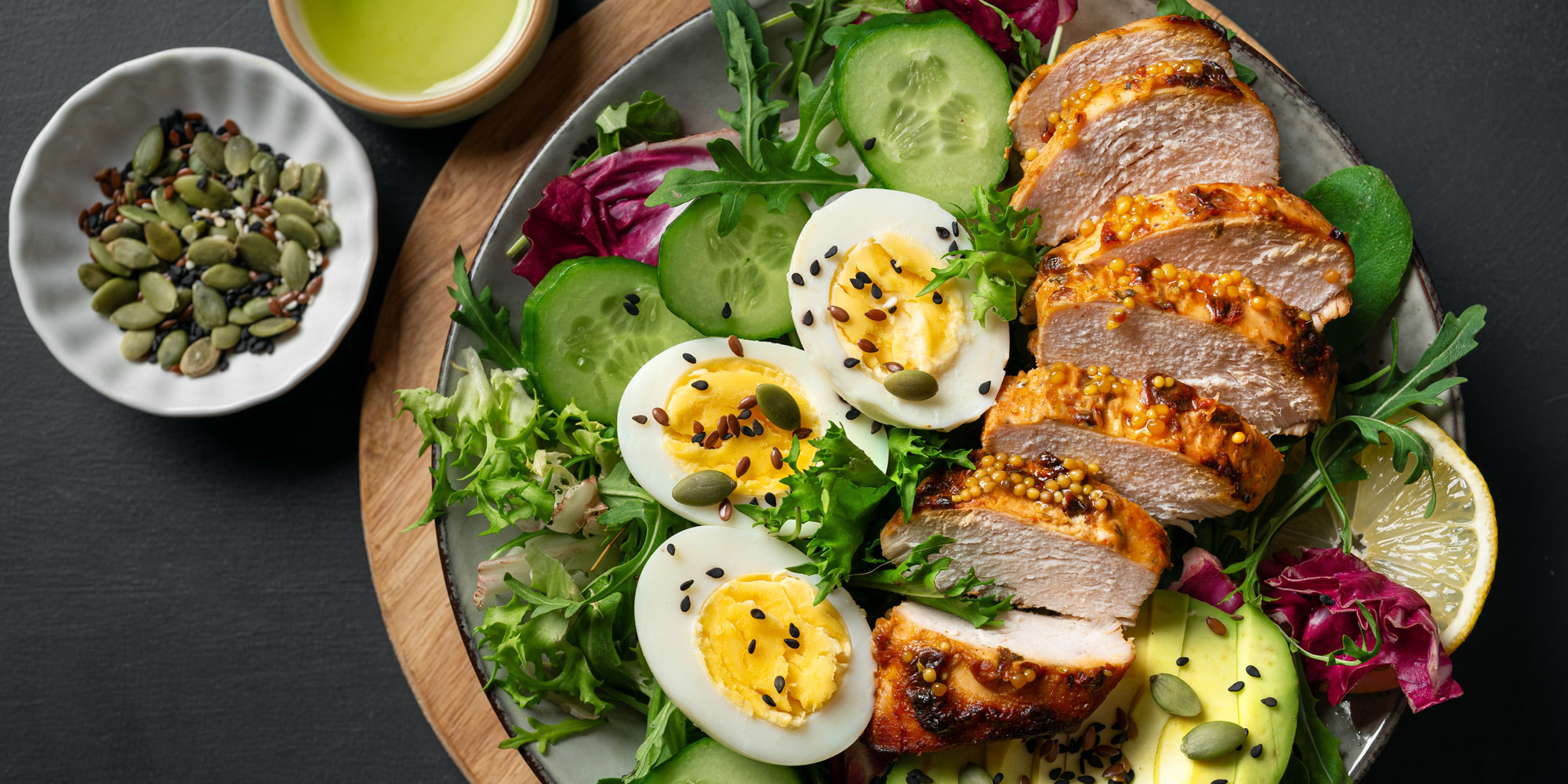 High protein meal