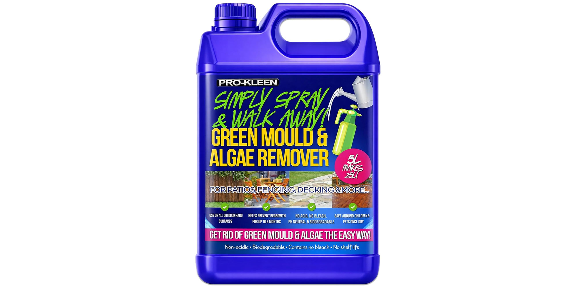 pro-kleen simply spray and walk away patio cleaner