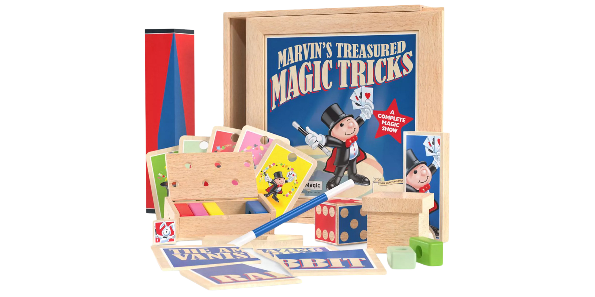 Marvin’s Magic Treasured Tricks Wooden Set