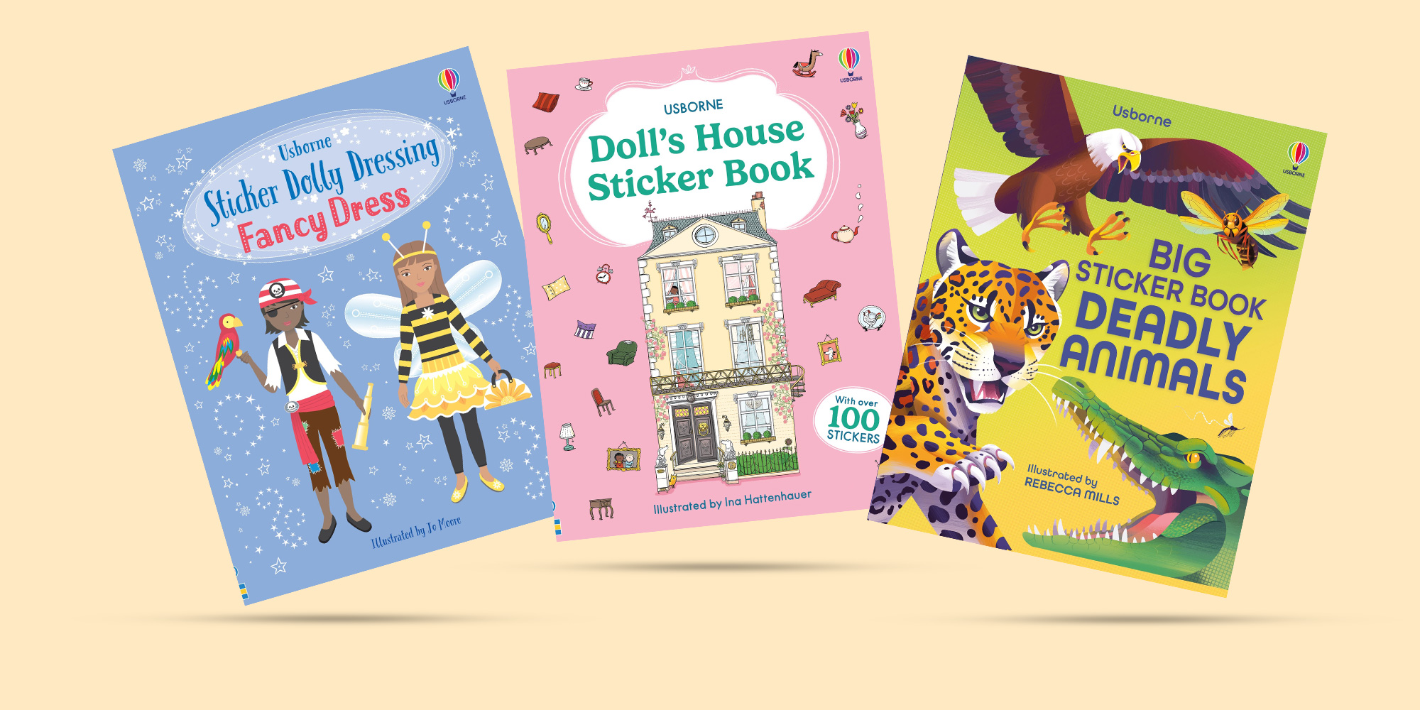Usborne sticker books