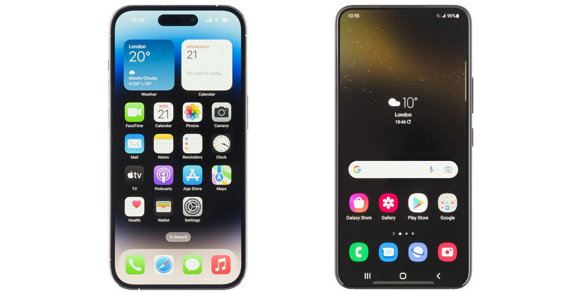 Apple IPhone Vs Samsung Galaxy Mobile Phones Which?