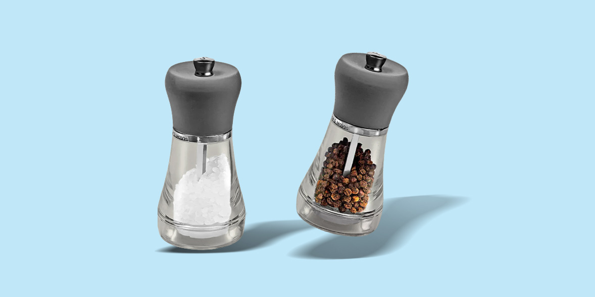 Napoli salt and pepper mills