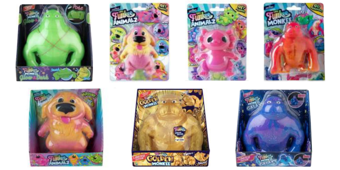 Recalled Funkee Sand Toys