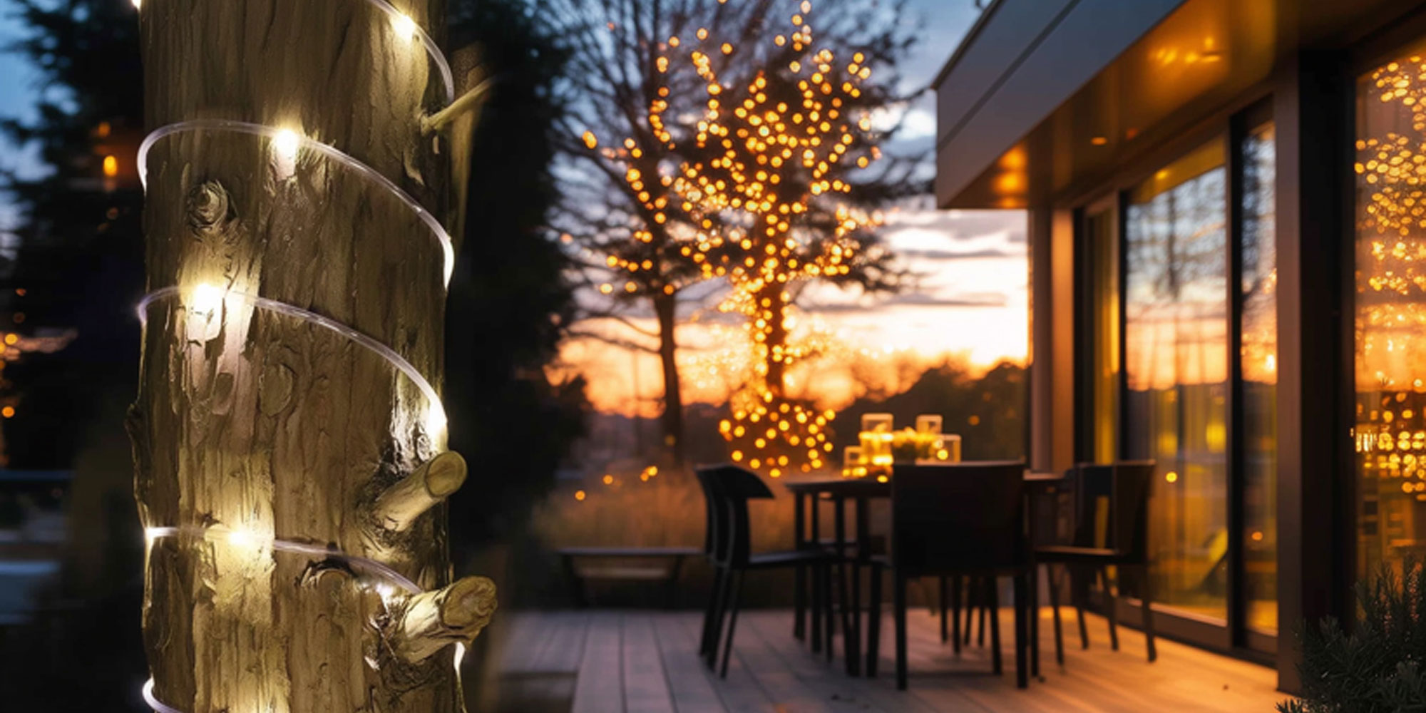 Shoreham USB Solar rope lights