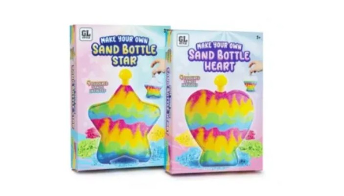 Sand kit containing asbestos