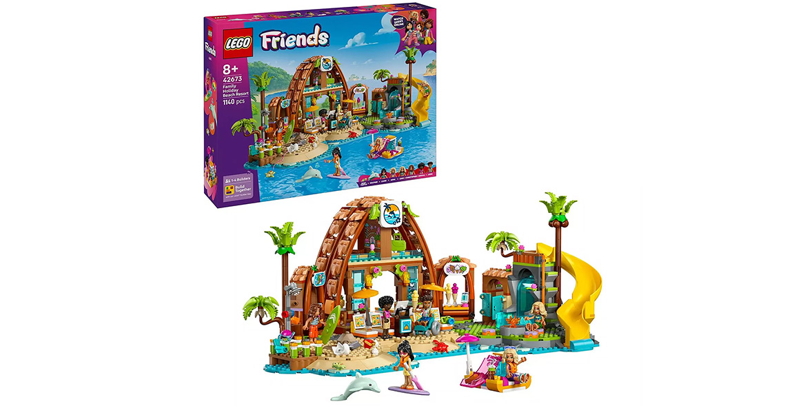 Lego Friends Family Holiday Beach Resort 42673