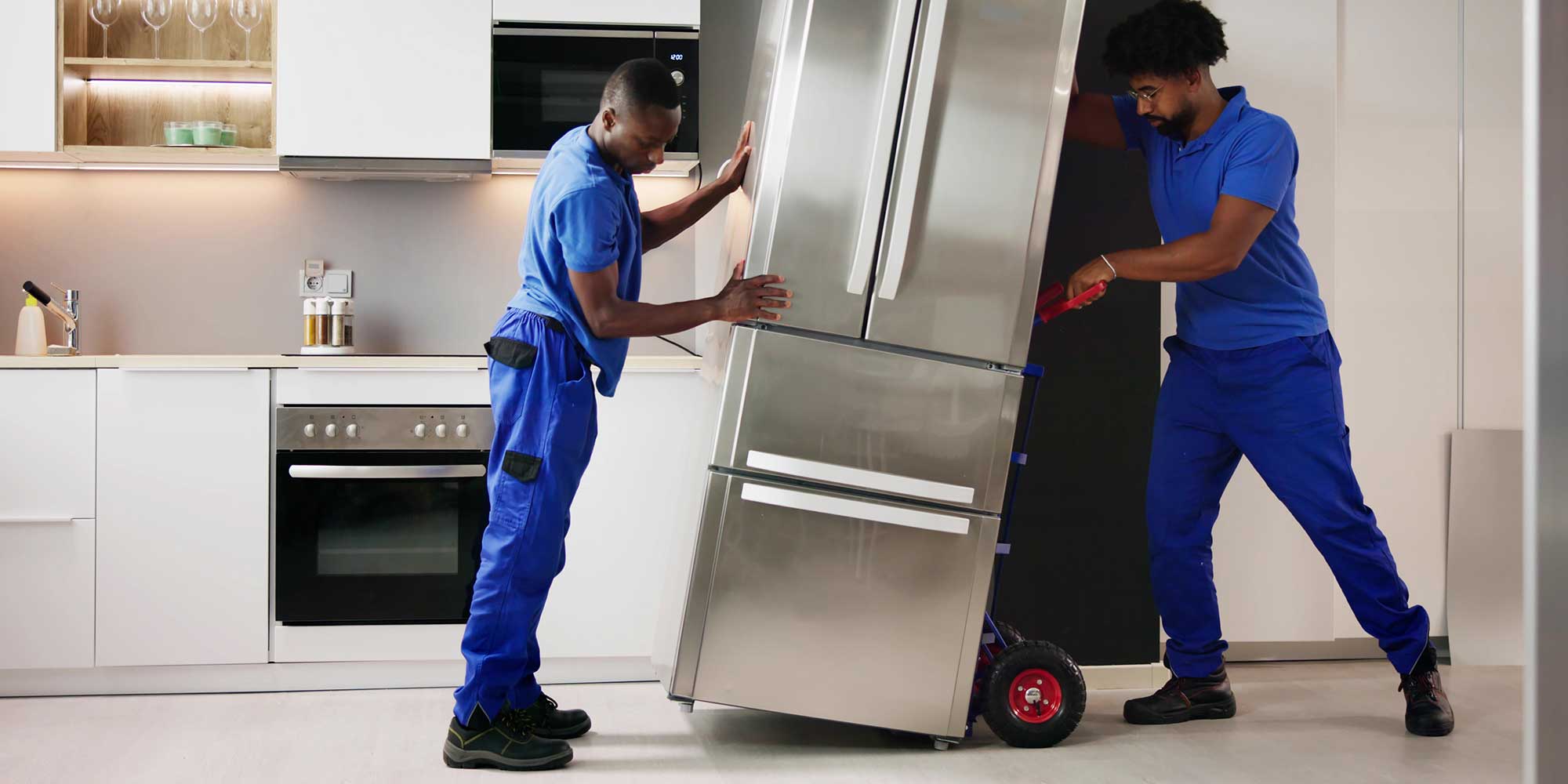 Installing a new fridge freezer