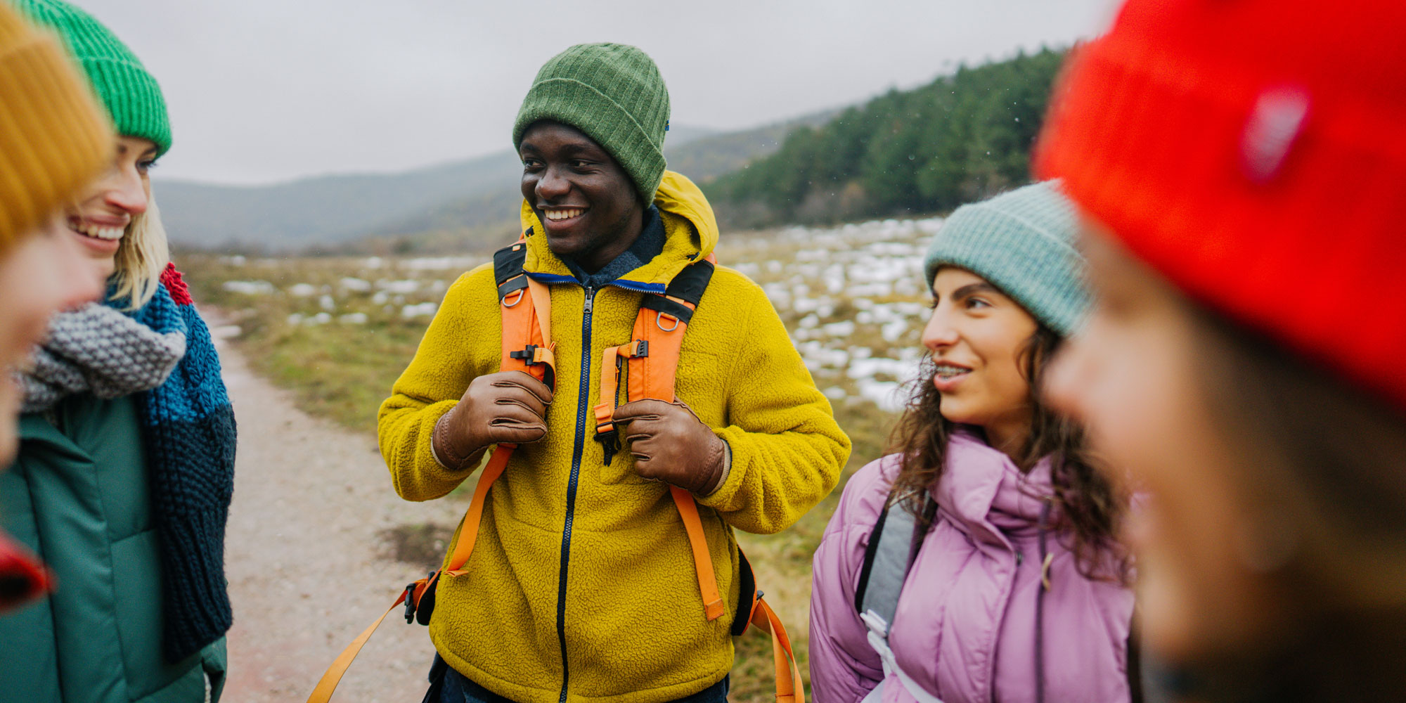 Winter walking accessories
