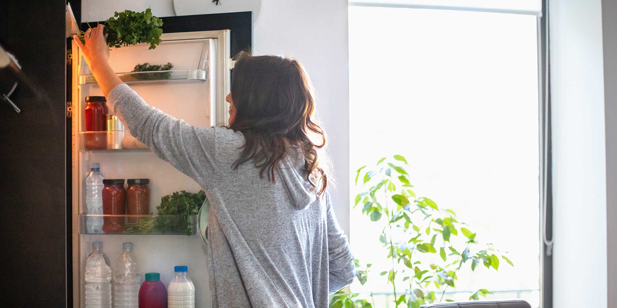 Inteegrated fridge freezer