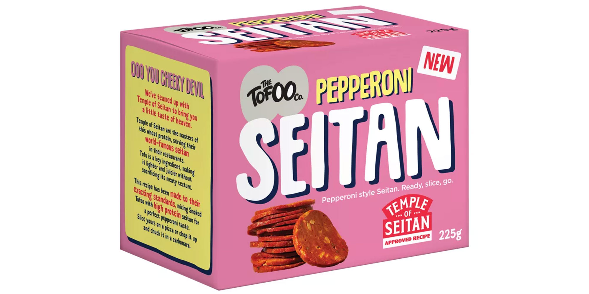 The Tofoo Co Pepperoni Seitan