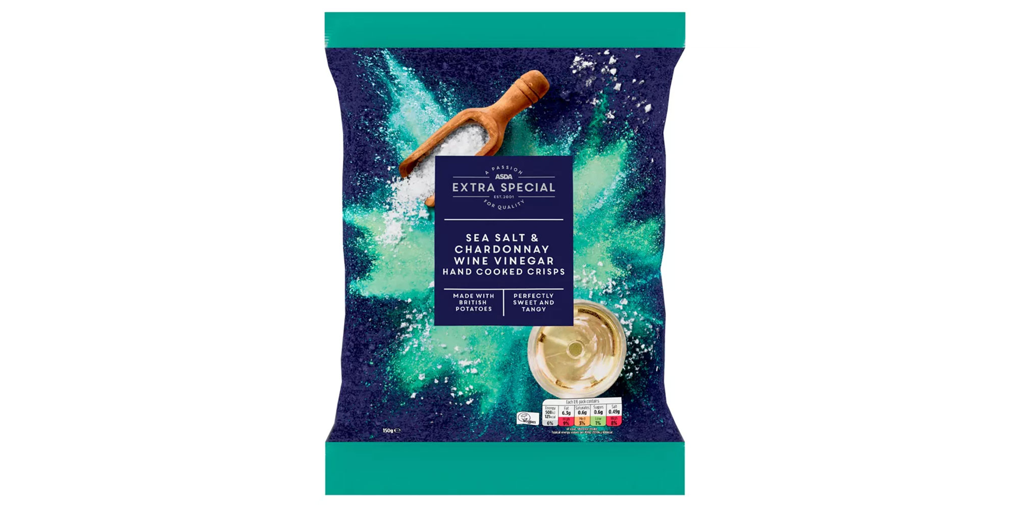 ASDA Extra Special Salt and Vinegar crisps