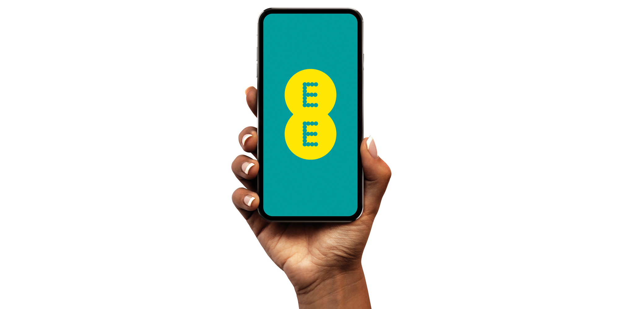 EE logo on a phone