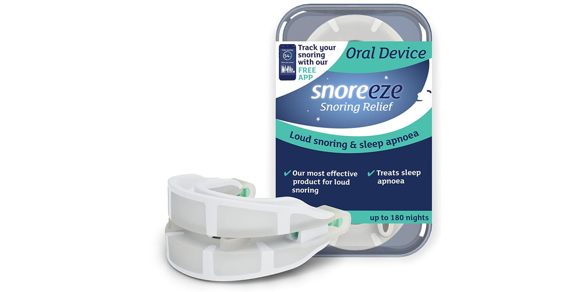 Snoreeze oral device