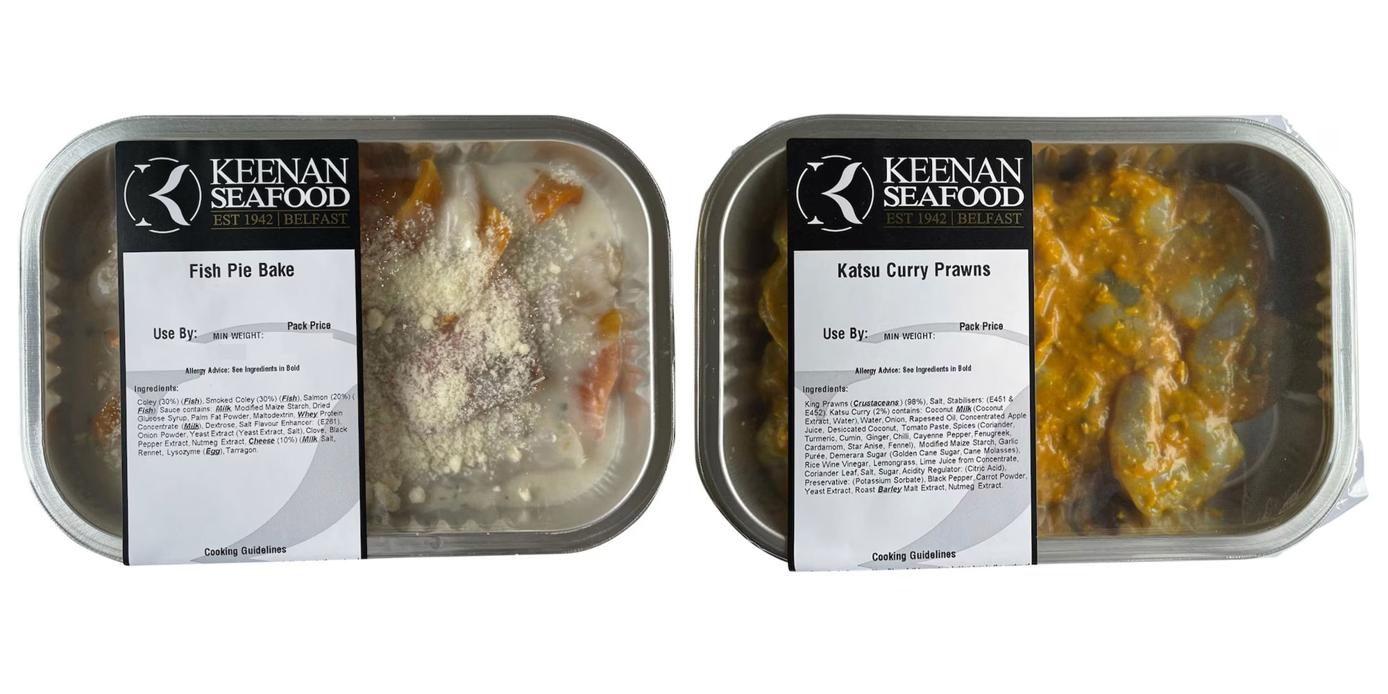 Recalled Keenan seafood