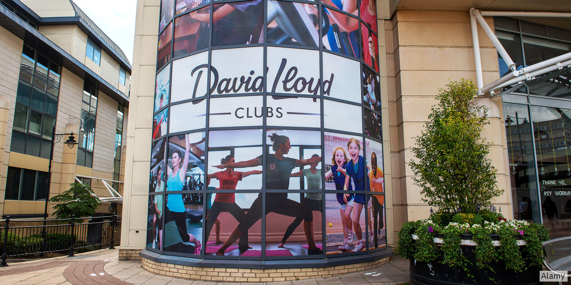 the outside of a David Lloyd Club