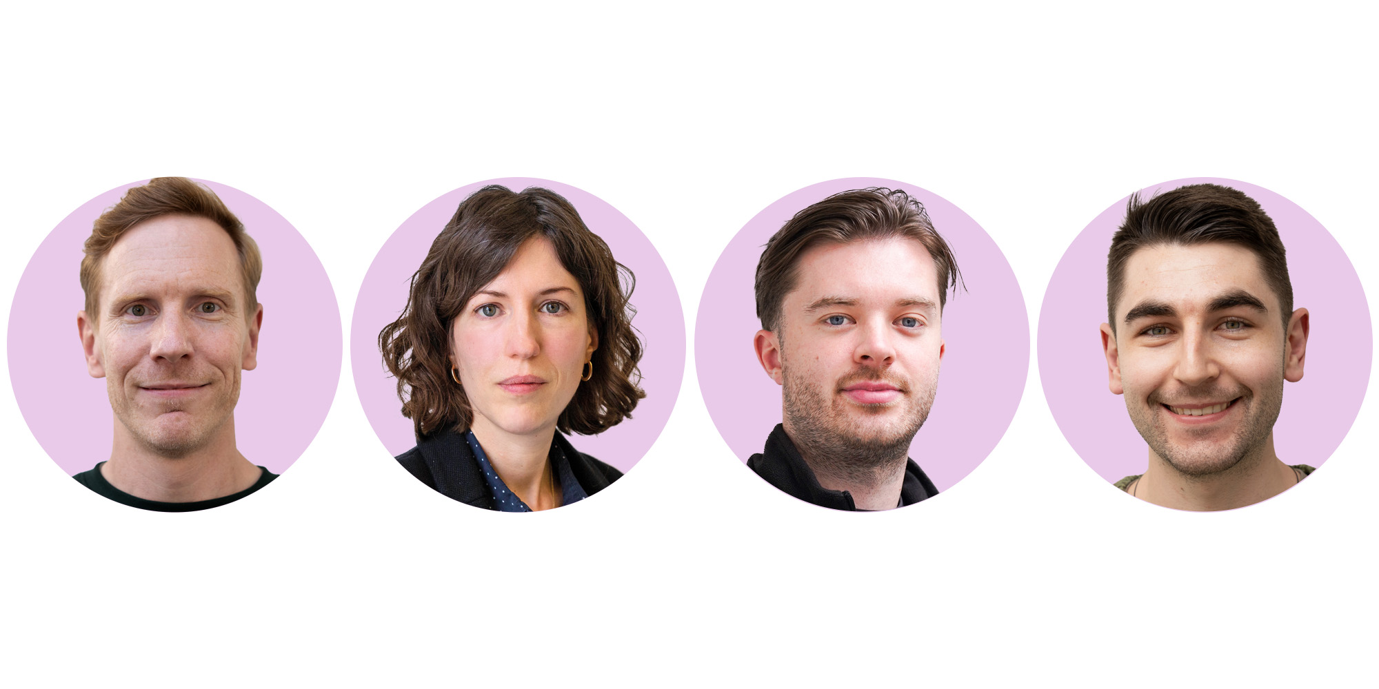 Tablets testing team from Which? Jamie Darlow, Lisa Barber, Finn Rainbird and Jacob Compton