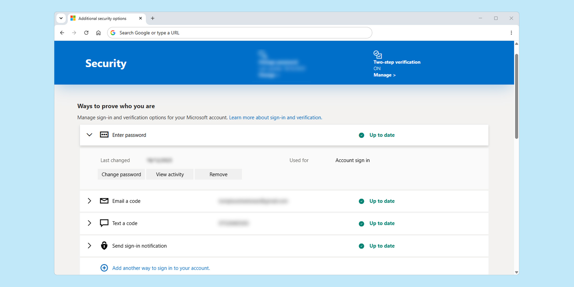 Outlook security settings