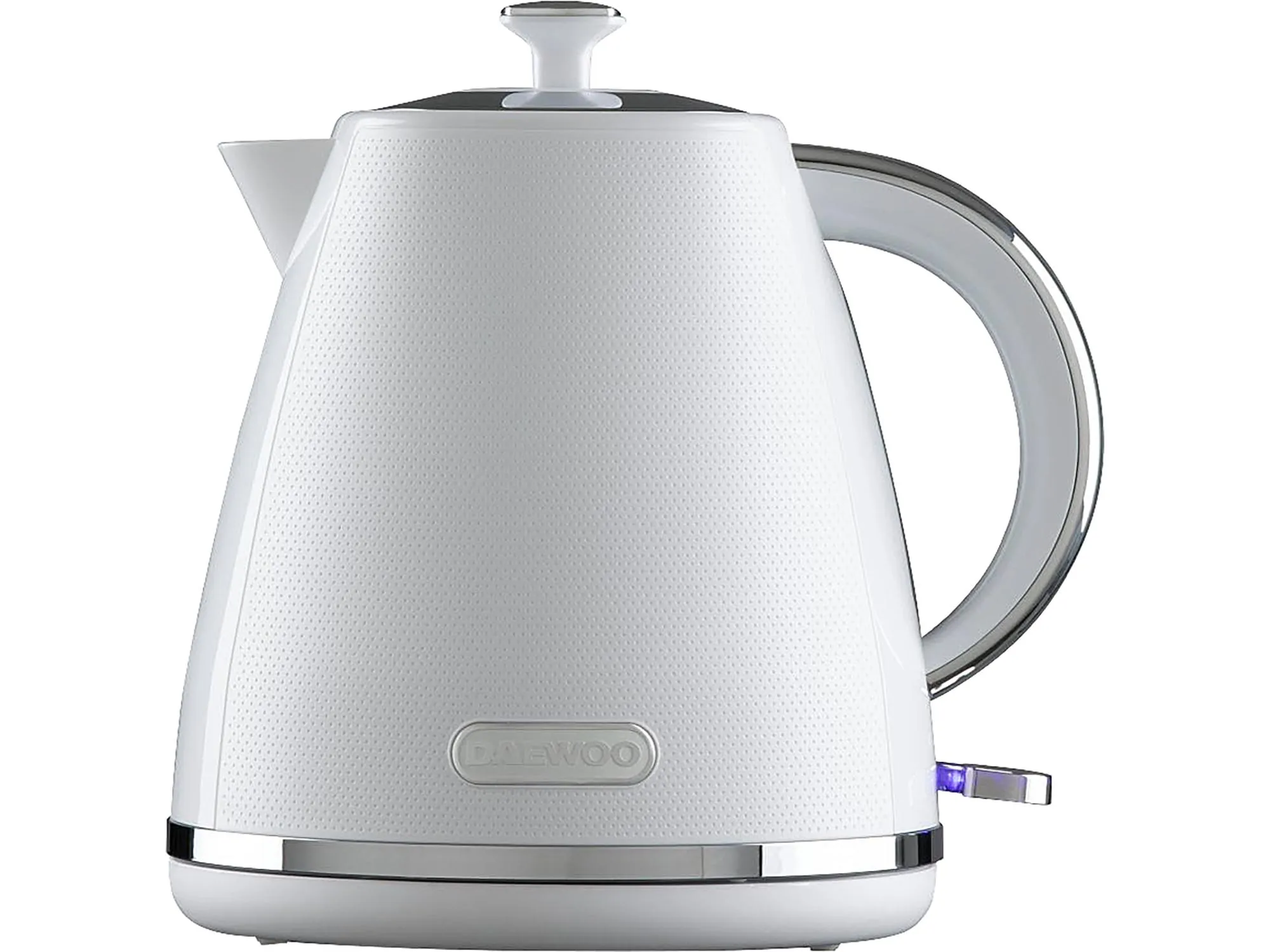 Daewoo White Stirling 1.7L Pyramid Kettle SDA2623GE