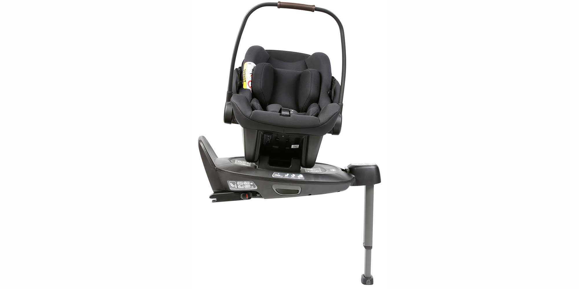 Infant carrier car seat that swivels