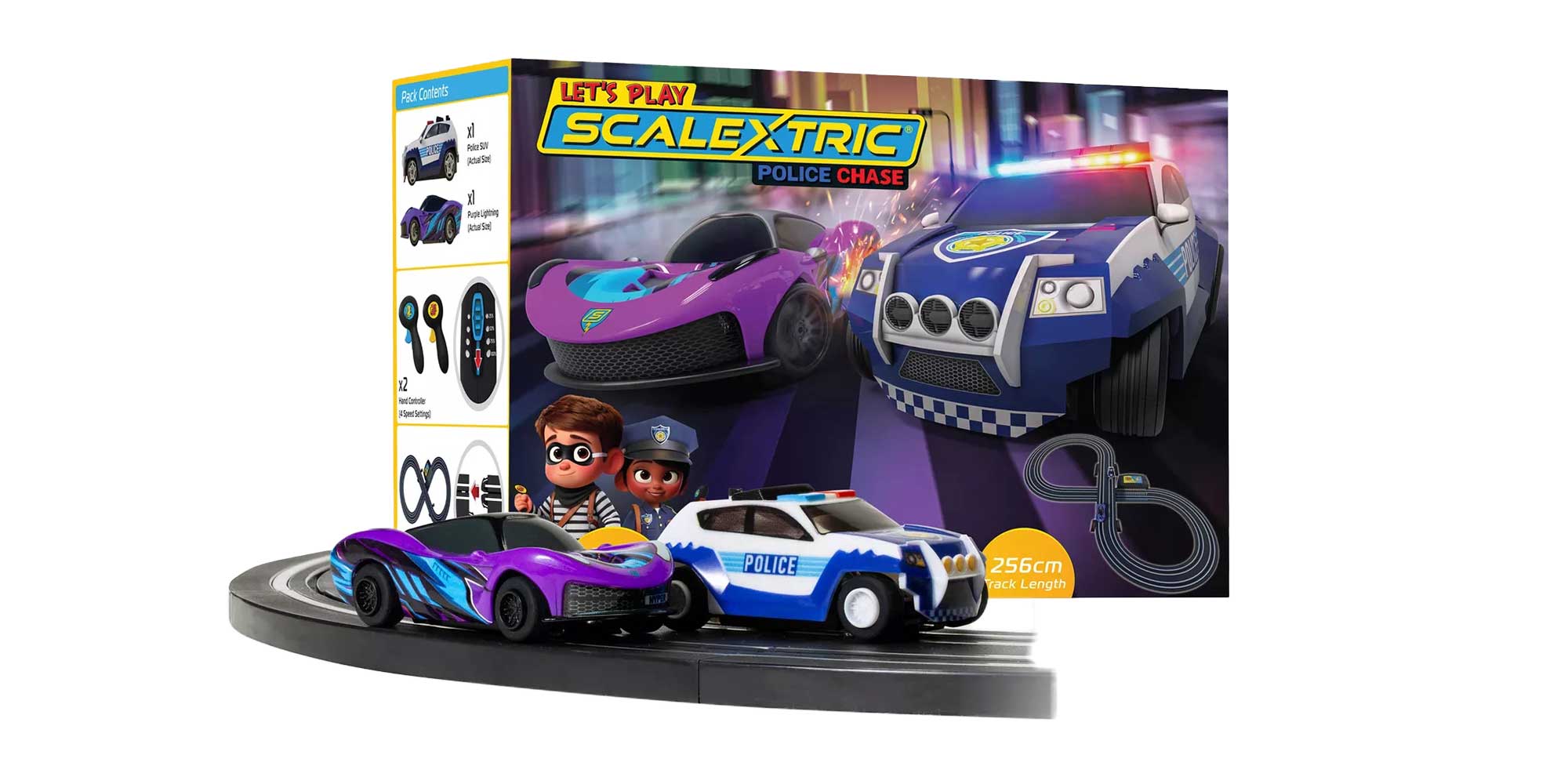 Let's Play Scalextric Police Chase