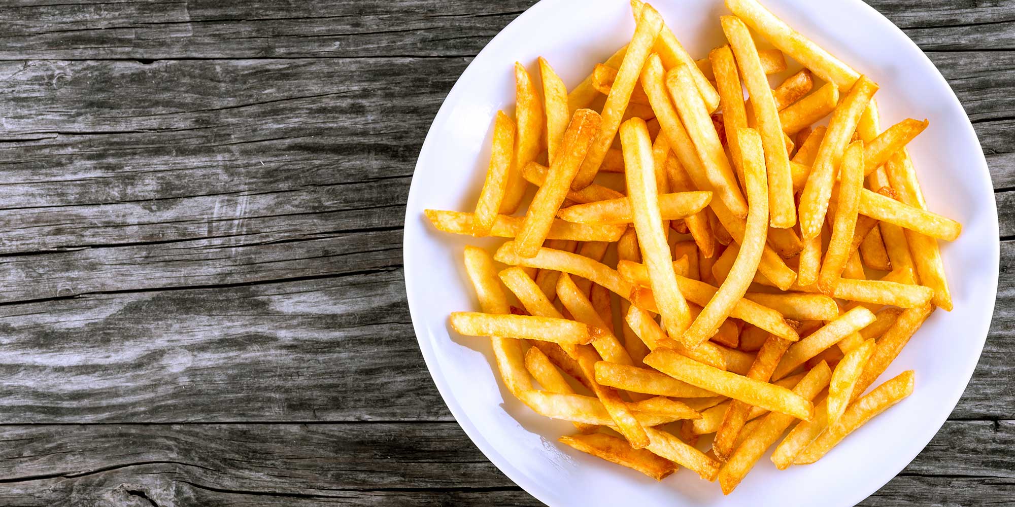 A plate of chips