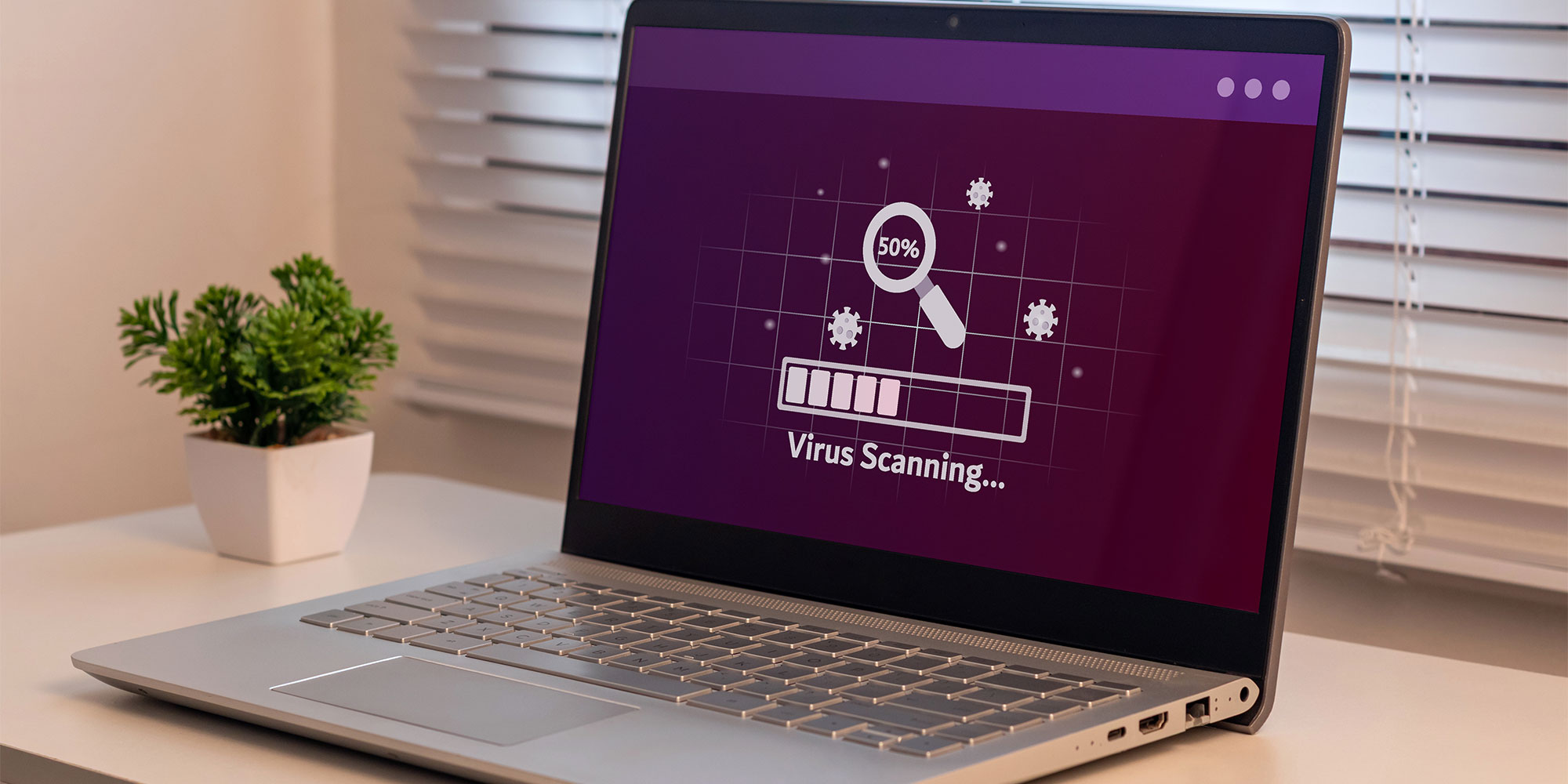 Running an antivirus scan