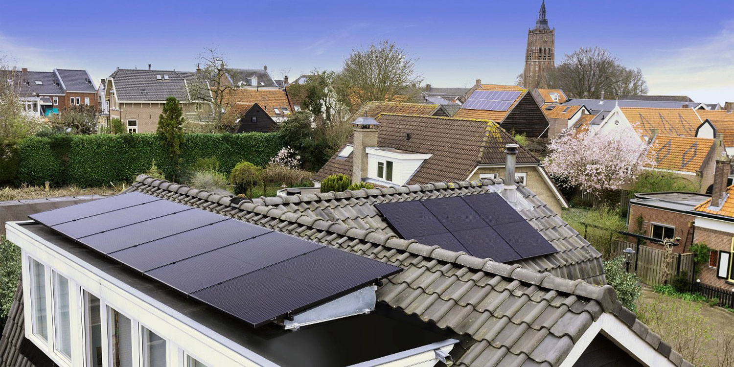 SolarEdge solar panels on a home