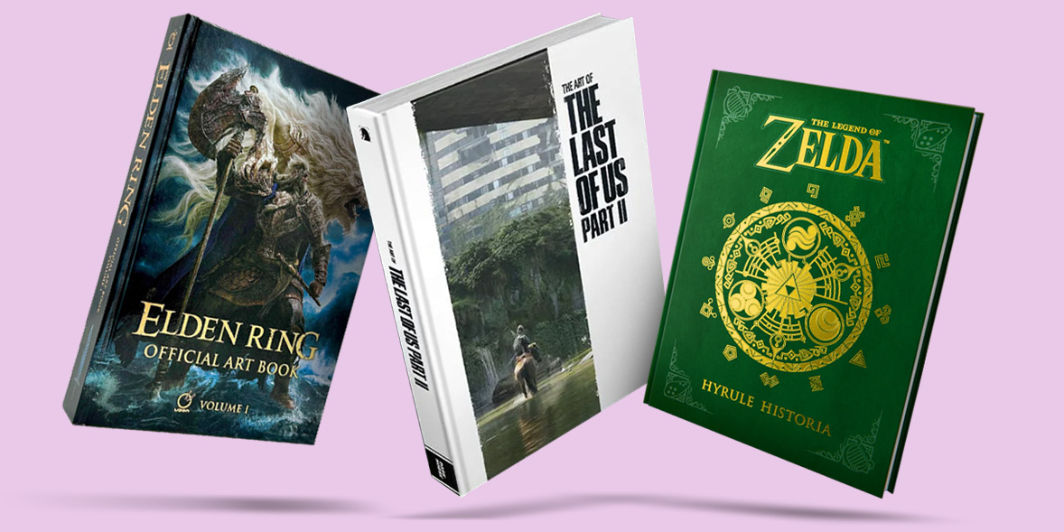 Three game art books