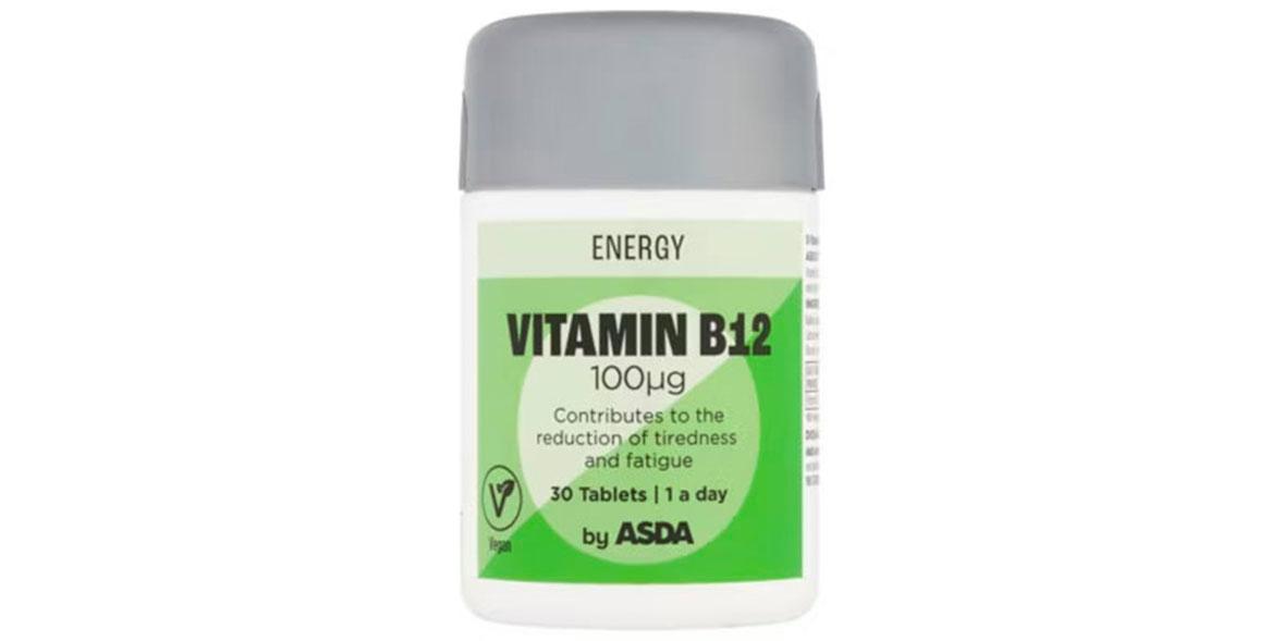Asda Vitamin B12 tablets