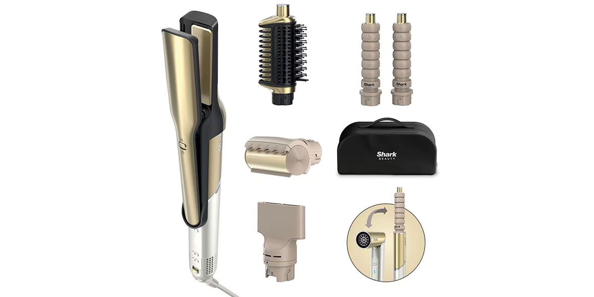 Shark Glam Ceramic and Air Styling and Drying System with FrizzFighter