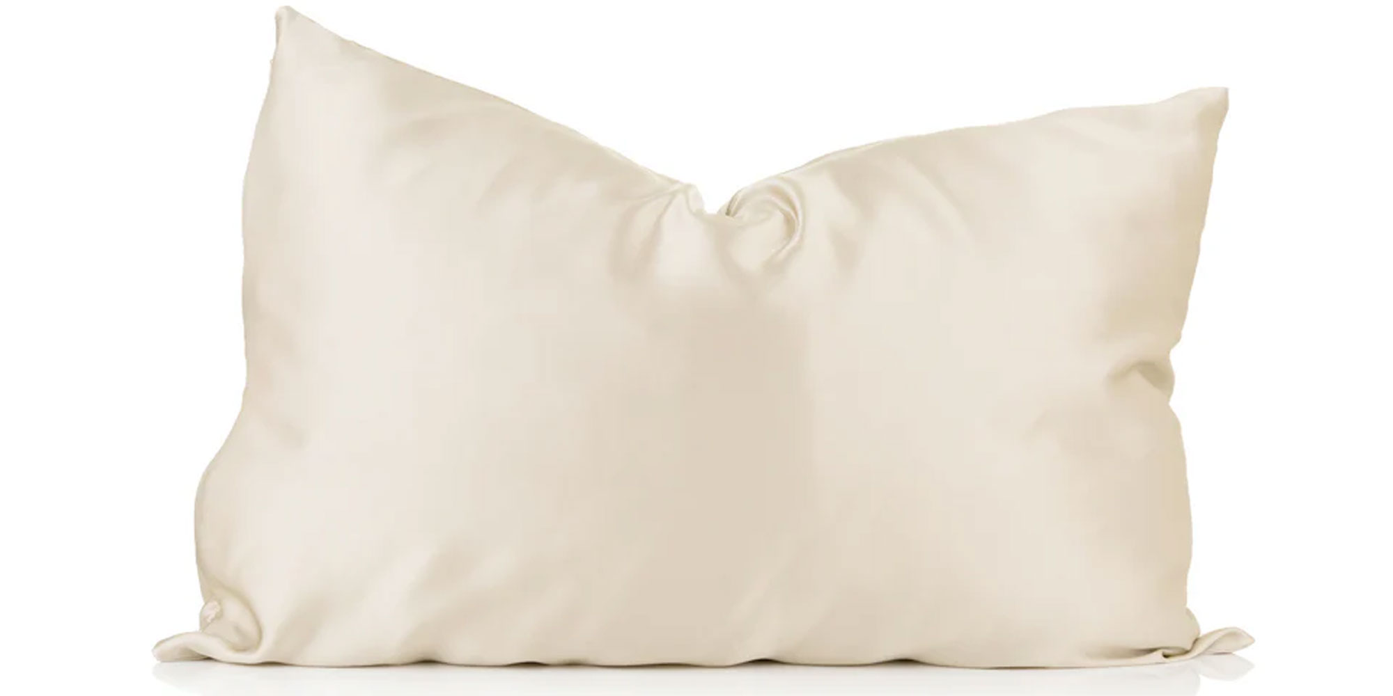 22 Momme Ivory Silk Pillowcase
