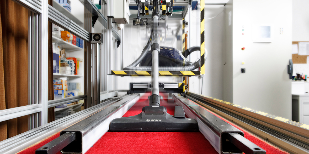 Vacuum cleaner test