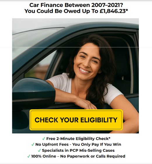 An email offering help with car finance claims